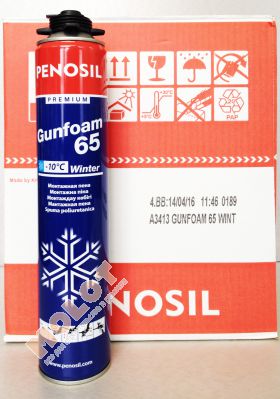 Пена монтажная Penosil Premium GunFoam 65, 850 мл Зима (А3413)