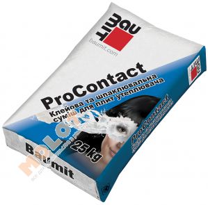 Клей для плит утеплителей Baumit ProContact, 25 кг